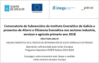 Medidas de ahorro energético con apoyo del INEGA 2018 (III)